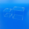 Cubi da parete in plexiglass per librerie componibili