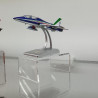 Tavolino a Ponte in plexiglass trasparente