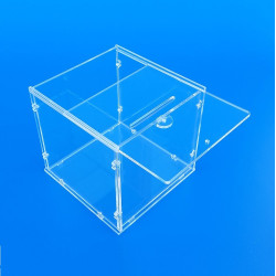 Salvadanaio in plexiglass da assemblare