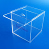 Scatole in plexiglass trasparente su misura personalizzata