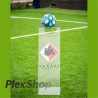 Espositore da pavimento in plexiglass per pallone