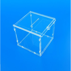 Salvadanaio in plexiglass da assemblare