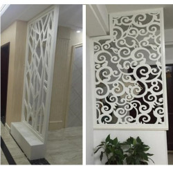 Pareti divisorie design in legno per interni
