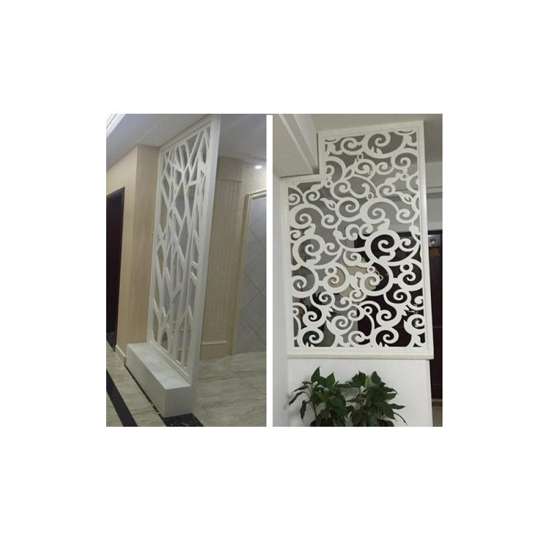 Pareti divisorie design in legno per interni