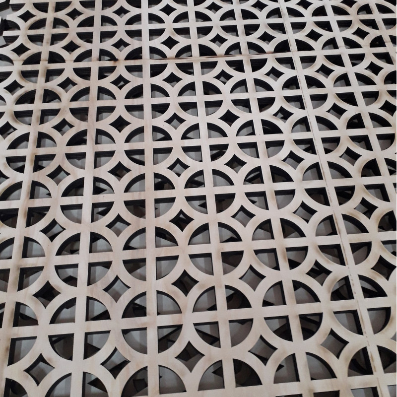 Pareti divisorie design in legno per interni