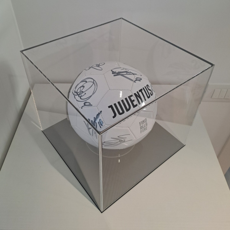 Teca in plexiglass per pallone da Calcio o Basket