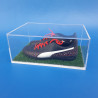 Teca in plexiglass per scarpe personalizzabile