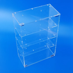 Vetrinette e bacheche in plexiglass per modellismo