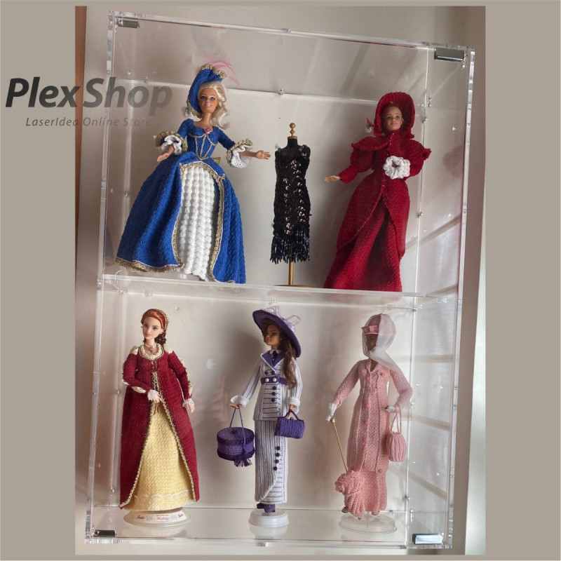 Vetrinette e bacheche in plexiglass per modellismo