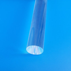Barre tonde colate trasparenti lucide da 2 metri