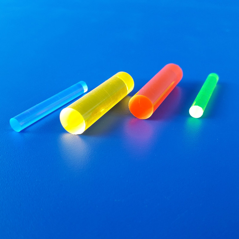 Barra tonda estrusa colorata lunghezza 2 metri