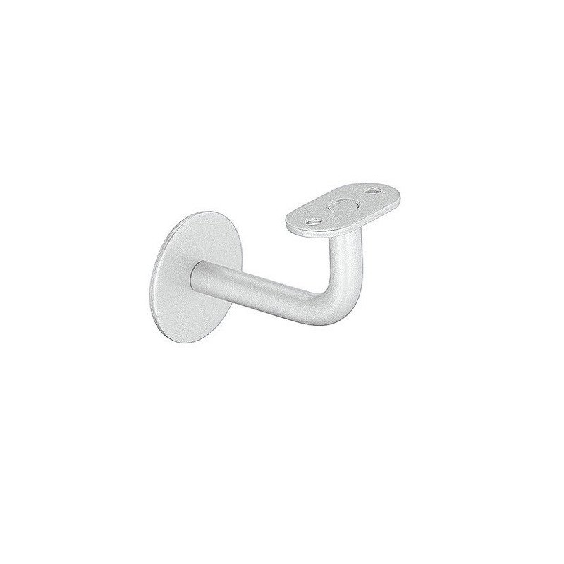 Supporto per corrimano con base piana 19 mm
