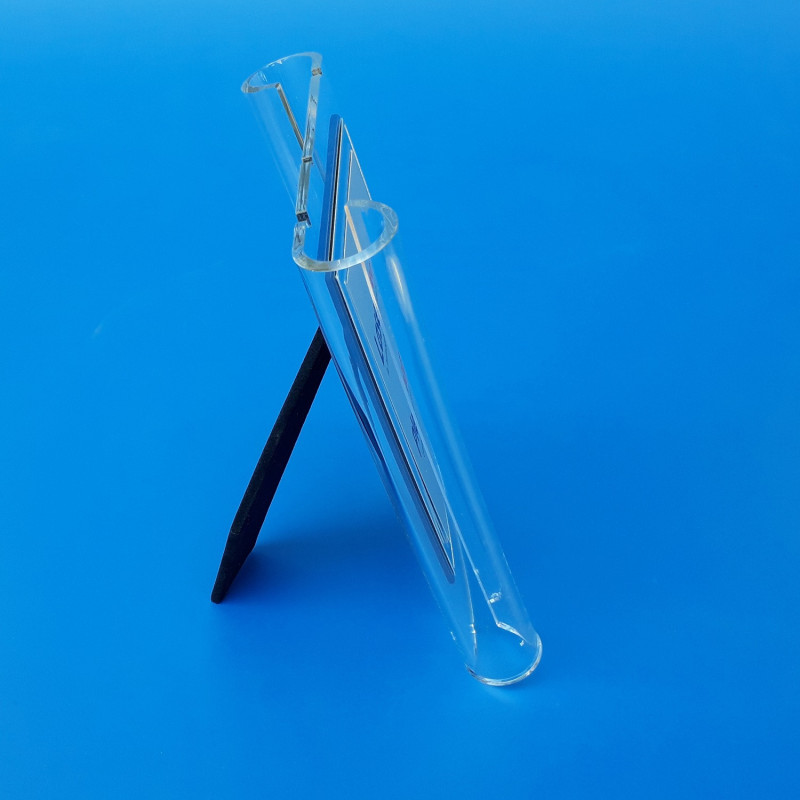 Targa in plexiglass con riccioli