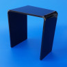 Tavolinetto in plexiglass nero