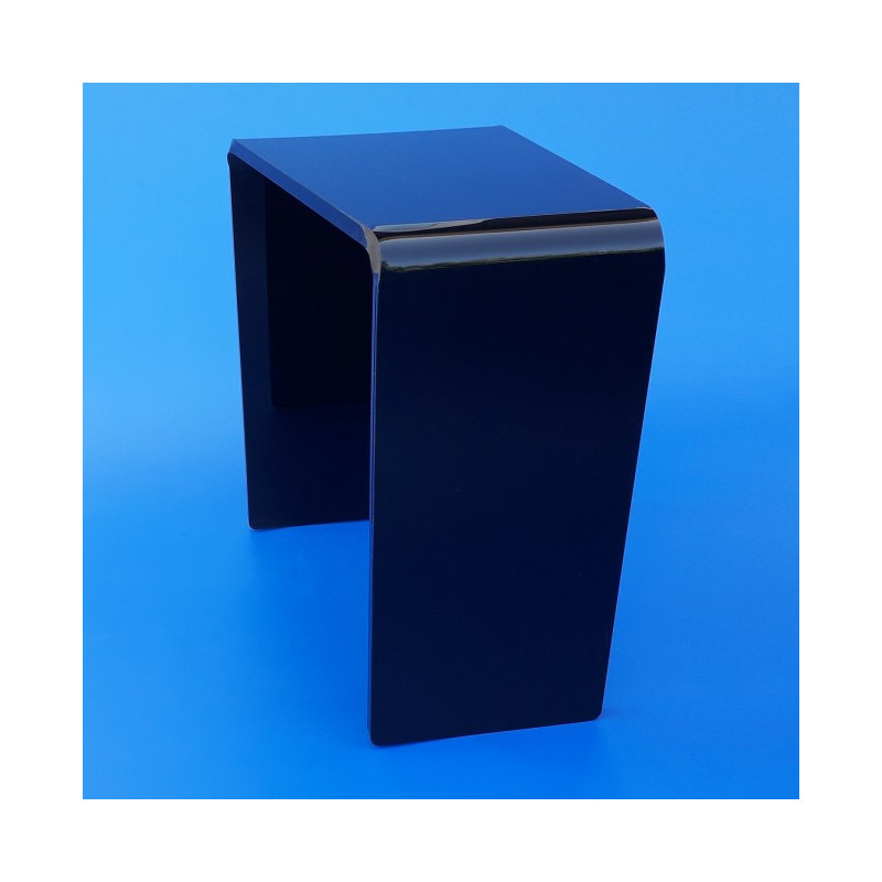 Tavolinetto in plexiglass nero