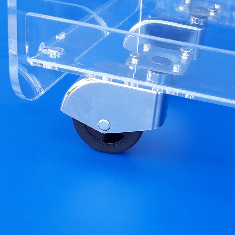 Gondola rettangolare in plexiglass su misura