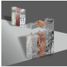 Cubo espositivo con grafica personalizzata