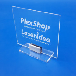 Targa in plexiglass personalizzata con incisione o stampa