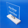 Targa in plexiglass personalizzata con incisione o stampa