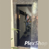 Lastra plexiglass nero lucido tagliata su misura