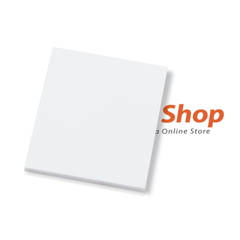 Plexiglass bianco lucido coprente tagliato su misura