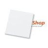 Plexiglass bianco lucido coprente tagliato su misura
