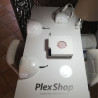 Plexiglass bianco lucido coprente tagliato su misura