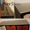 Lastra plexiglass color specchio oro