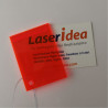 Lastre in plexiglass  fluorescente su misura codice 92362