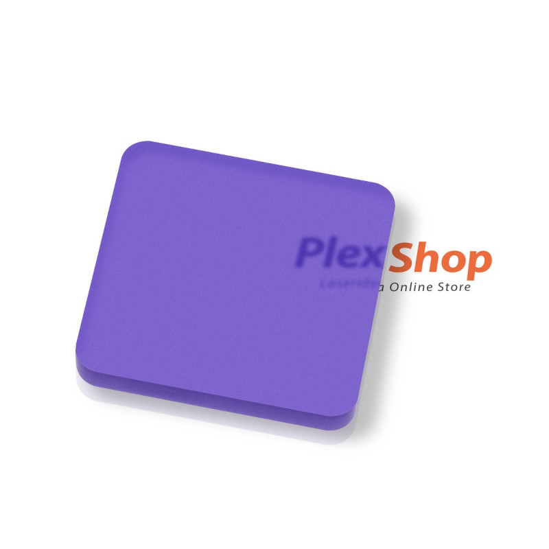 Lastre Plexiglass viola bisatinato codice 51231.