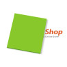 Lastra Plexiglass verde lucido 292 tagliato a laser.