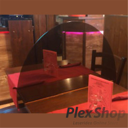 Plexiglass fumè marrone 917 tagliato a laser