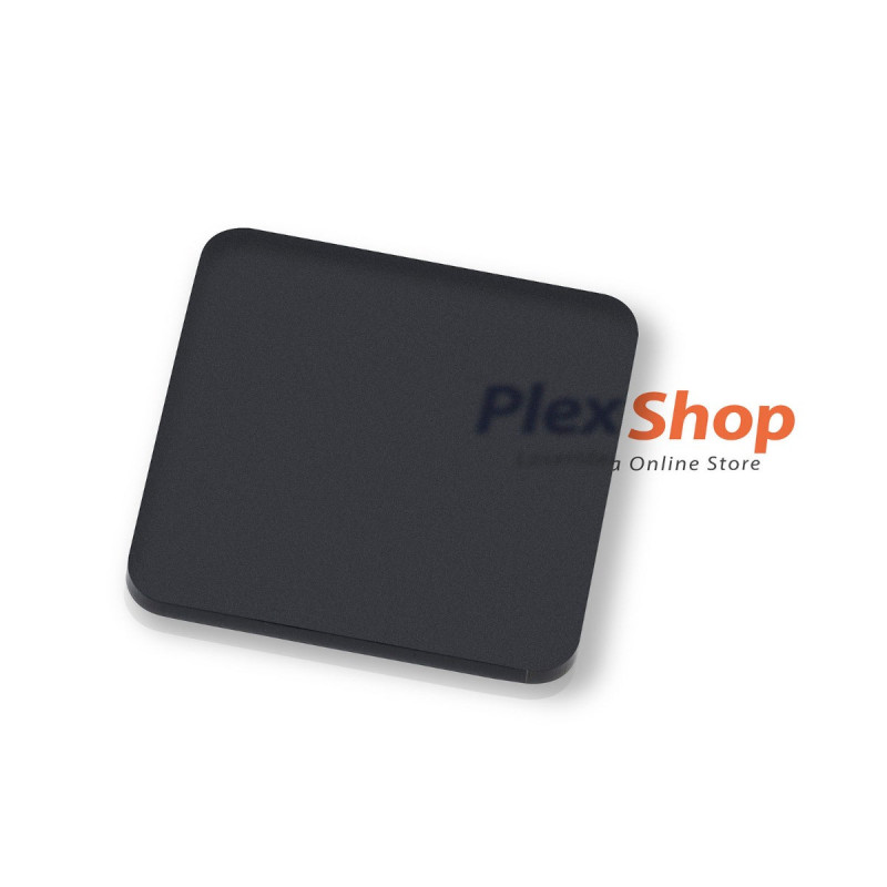 Plexiglass nero bisatinato 51076 tagliato su misura