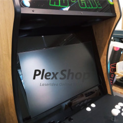Plexiglass nero bisatinato 51076 tagliato su misura