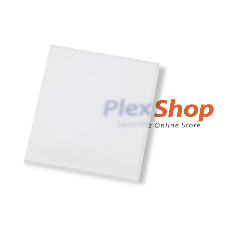 Lastre Plexiglass bianco opal lucido 130 tagliato su misura