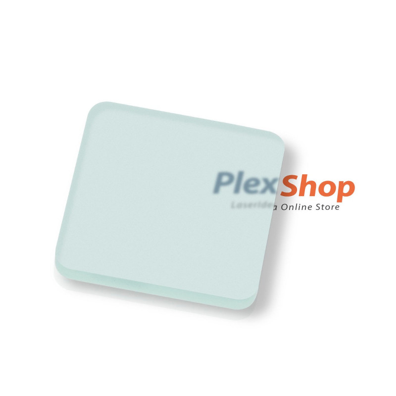 Plexiglass azzurro bisatinato  51505