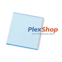 Lastre in plexiglass azzurro lucido 610 su misura