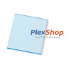 Lastre in plexiglass azzurro lucido 610 su misura