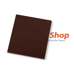 Lastra in plexiglass marrone lucido 855 tagliato a laser