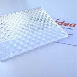 Plexiglass textures Honeycomb taglio personalizzato