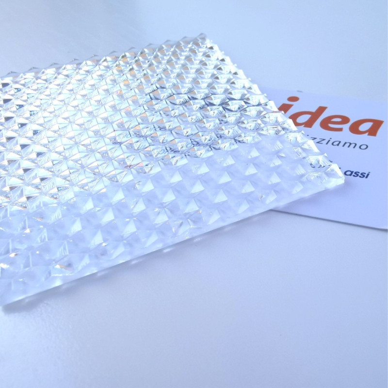 Plexiglass textures Honeycomb taglio personalizzato