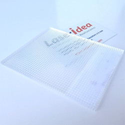 Lastra in plexiglass textures Pyramid tagliato a laser