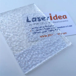 Lastra textures Raindrop/Pinspot taglio a laser su misura