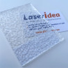 Lastra textures Raindrop/Pinspot taglio a laser su misura