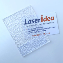 Lastra textures Raindrop/Pinspot taglio a laser su misura