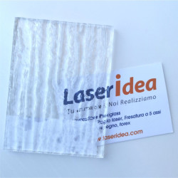 Pannello per illuminazione textures Bark tagliato a laser