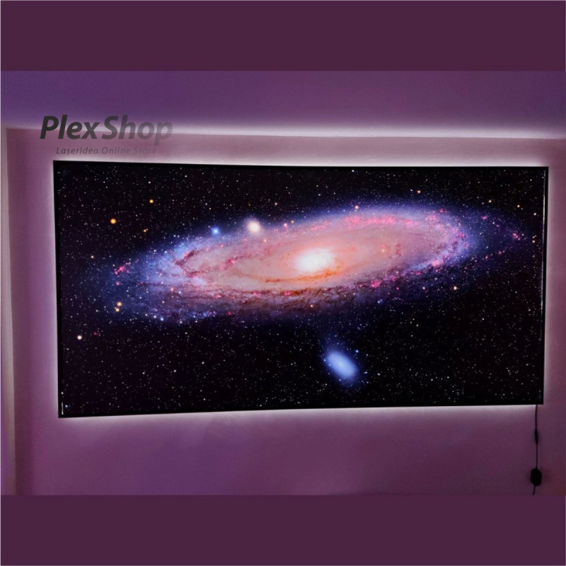 Lastra in plexiglass bianco opal 3x2 m retrolluminato