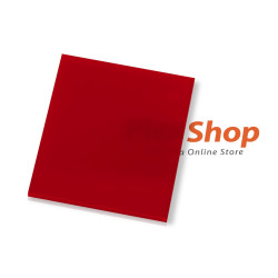 Plexiglass rosso lucido 332  tagliato su misura