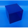 Cubo plexiglass trasparente blu in promozione | Laseridea