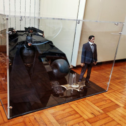 Teca in plexiglass smontabile per lego e modellismo
